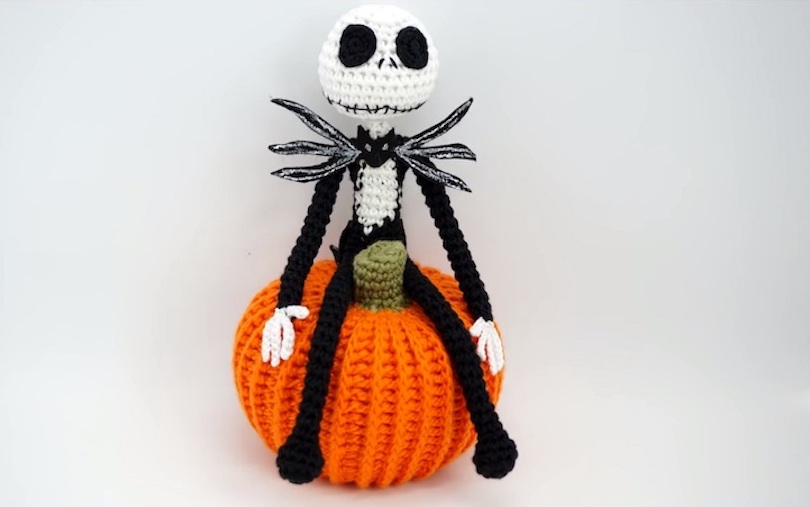  Easy Halloween Crochet Pattern Jack Skellington