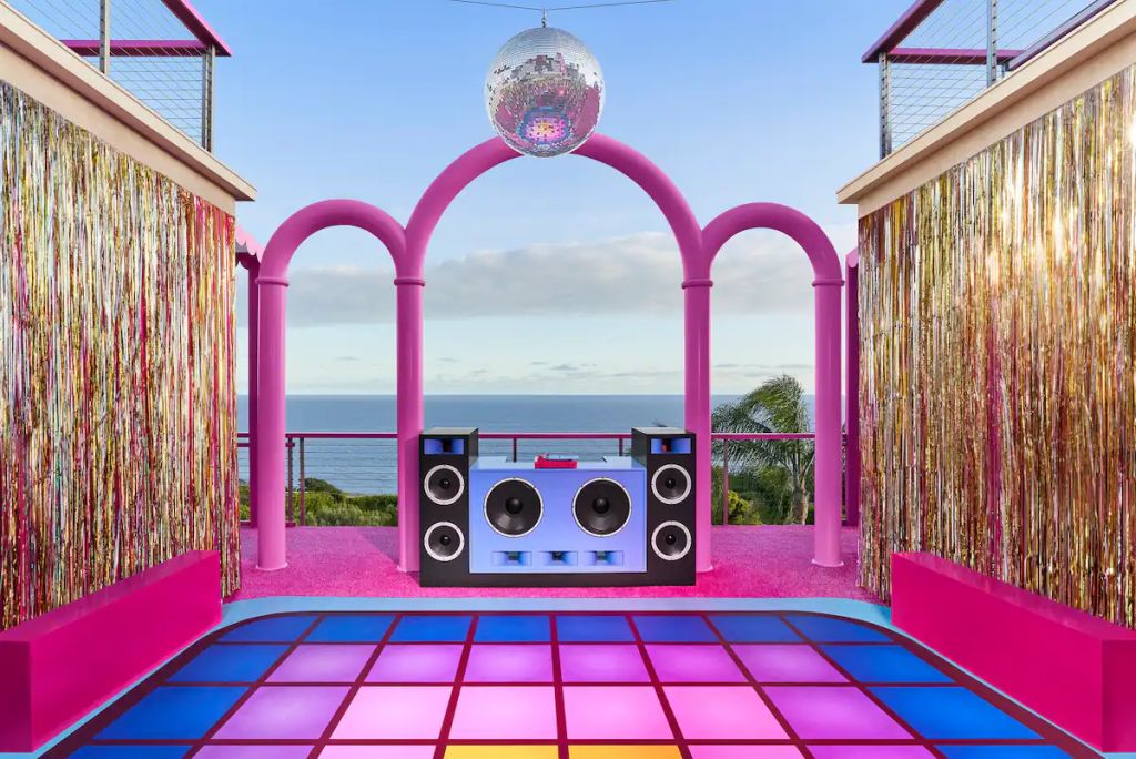 Barbie Mansion on Airbnb