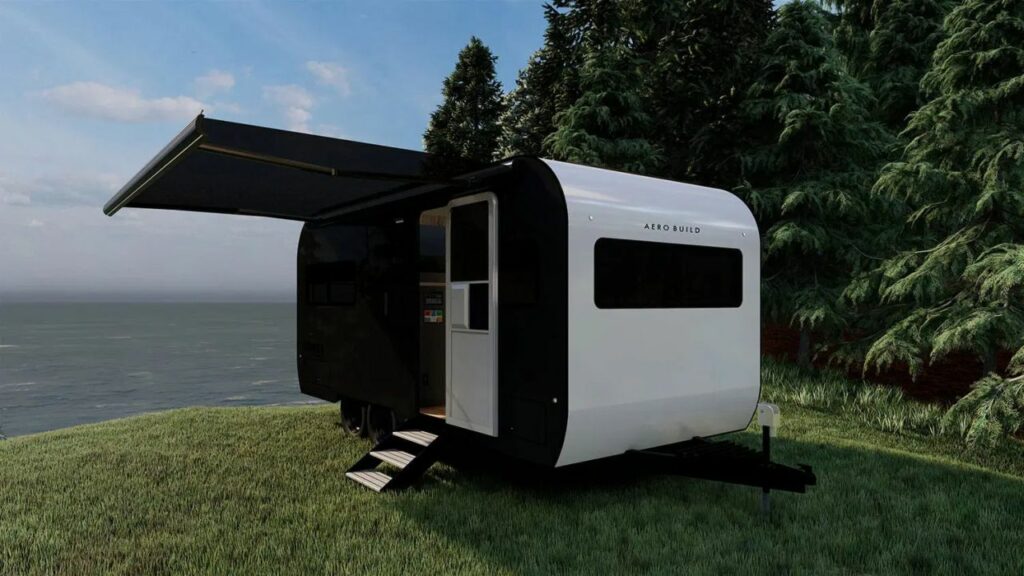 Coast travel trailer by Aero Build