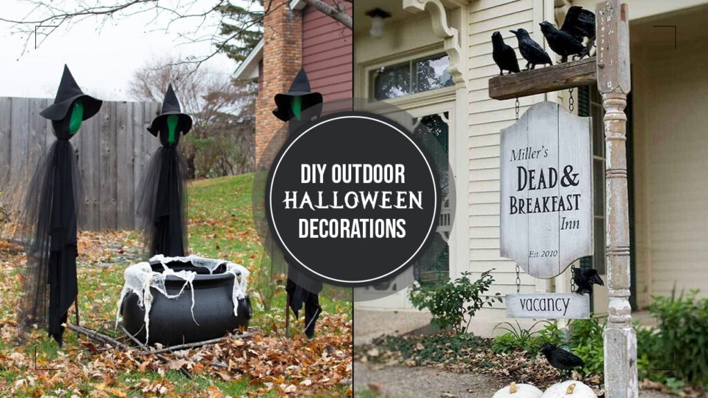 DIY halloween outdoor decorations new featured