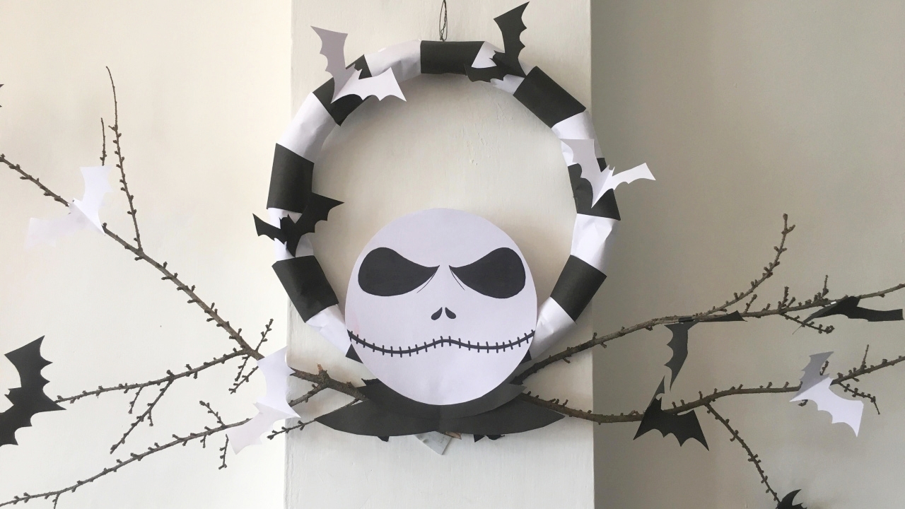 Nightmare Before Christmas’ Wreath