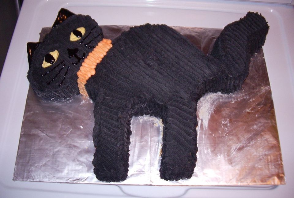 Halloween cat cake ideas