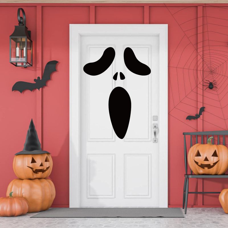 Halloween sticker featuring ghost 