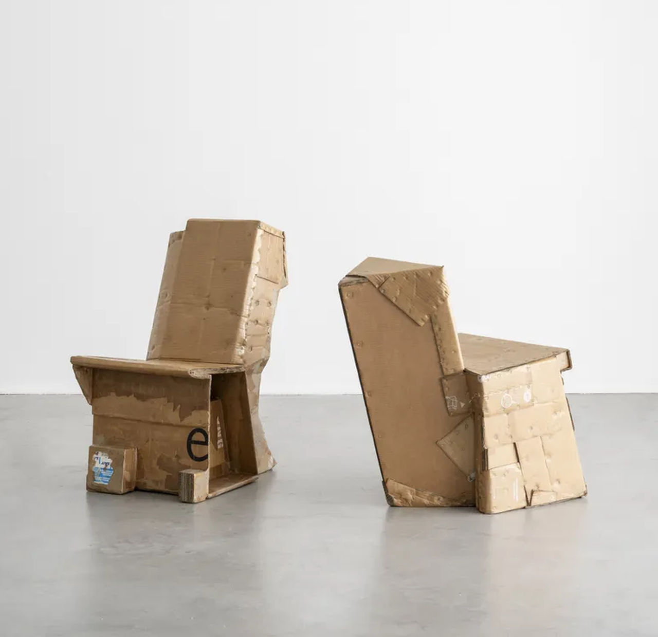Max Lamb’s Cardboard Furniture Collection-chairs