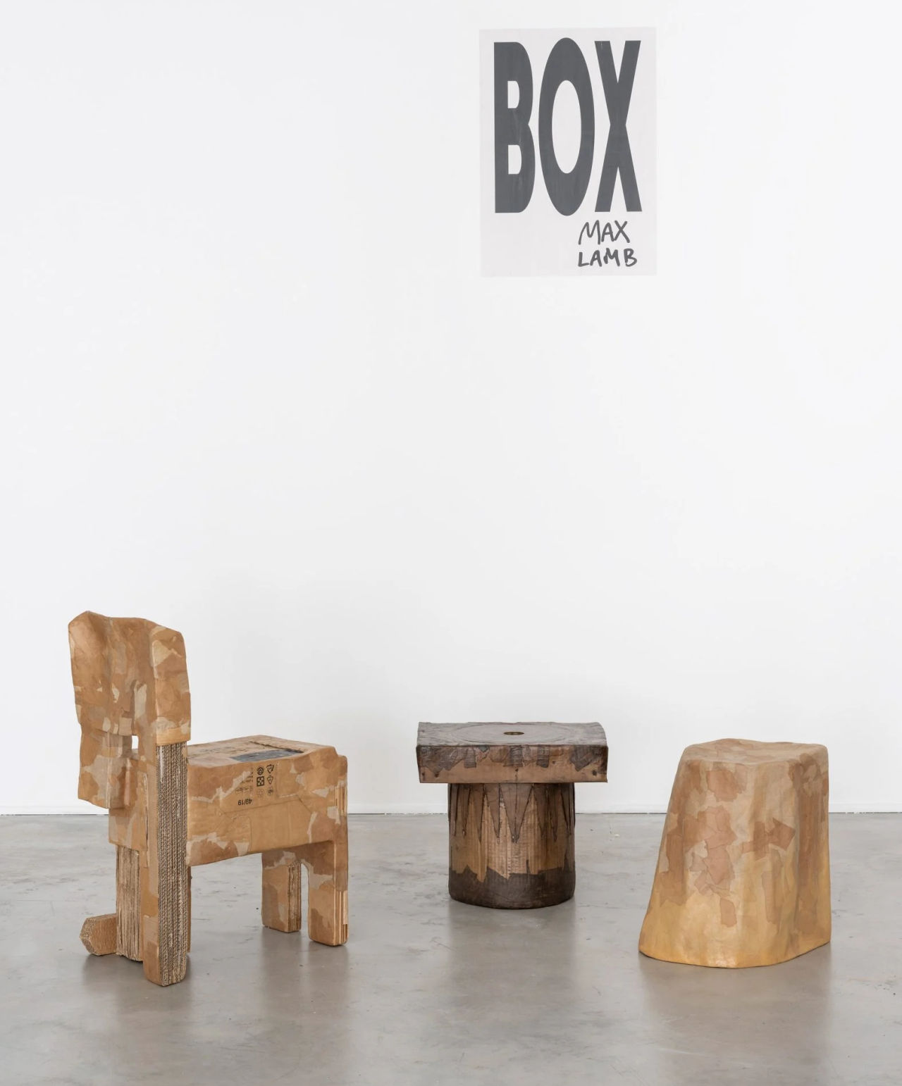 Max Lamb’s Cardboard Furniture Collection-Max Lamb