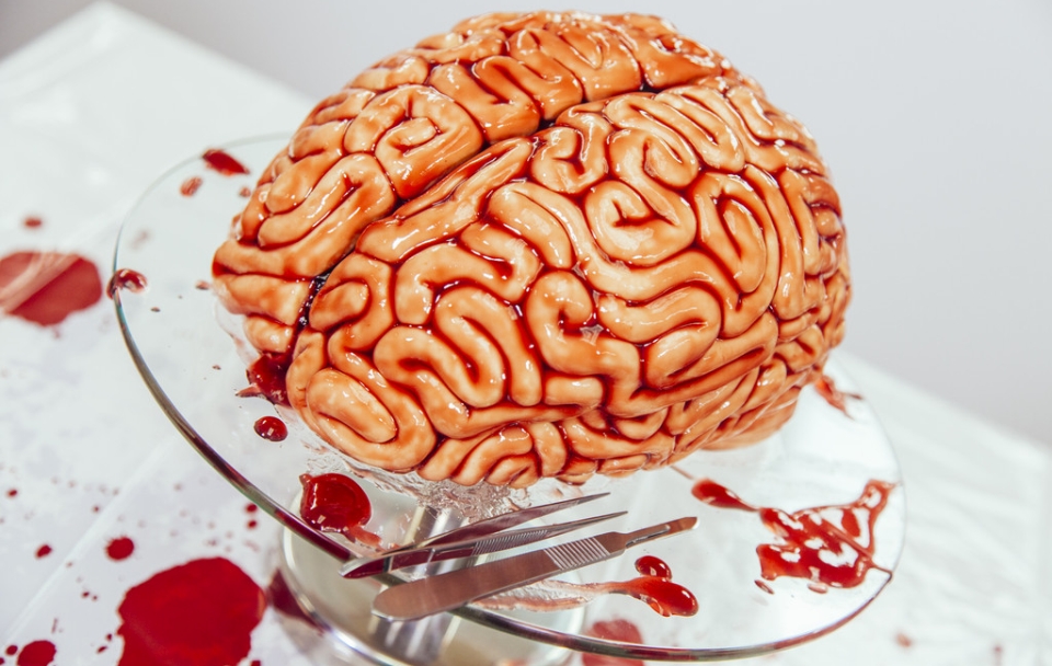 Red Velvet Brain Cake by Yolanda Gumpp