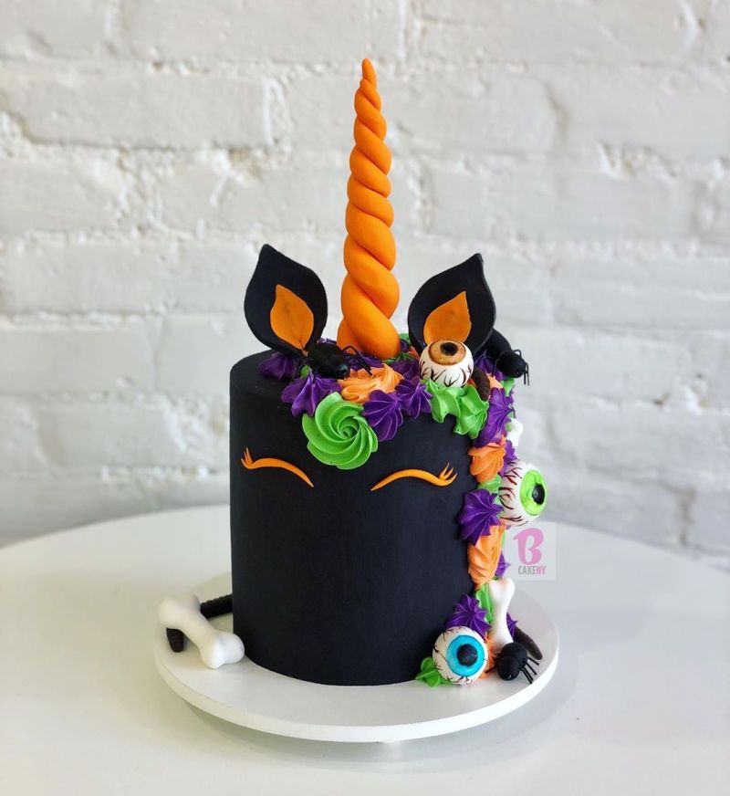 unicorn Halloween cake ideas